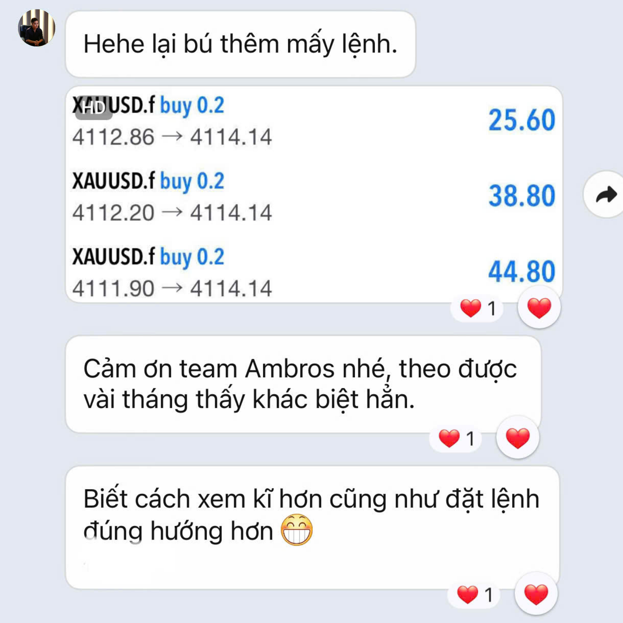 Thua lỗ đến lợi nhuận đều của anh Hoàng