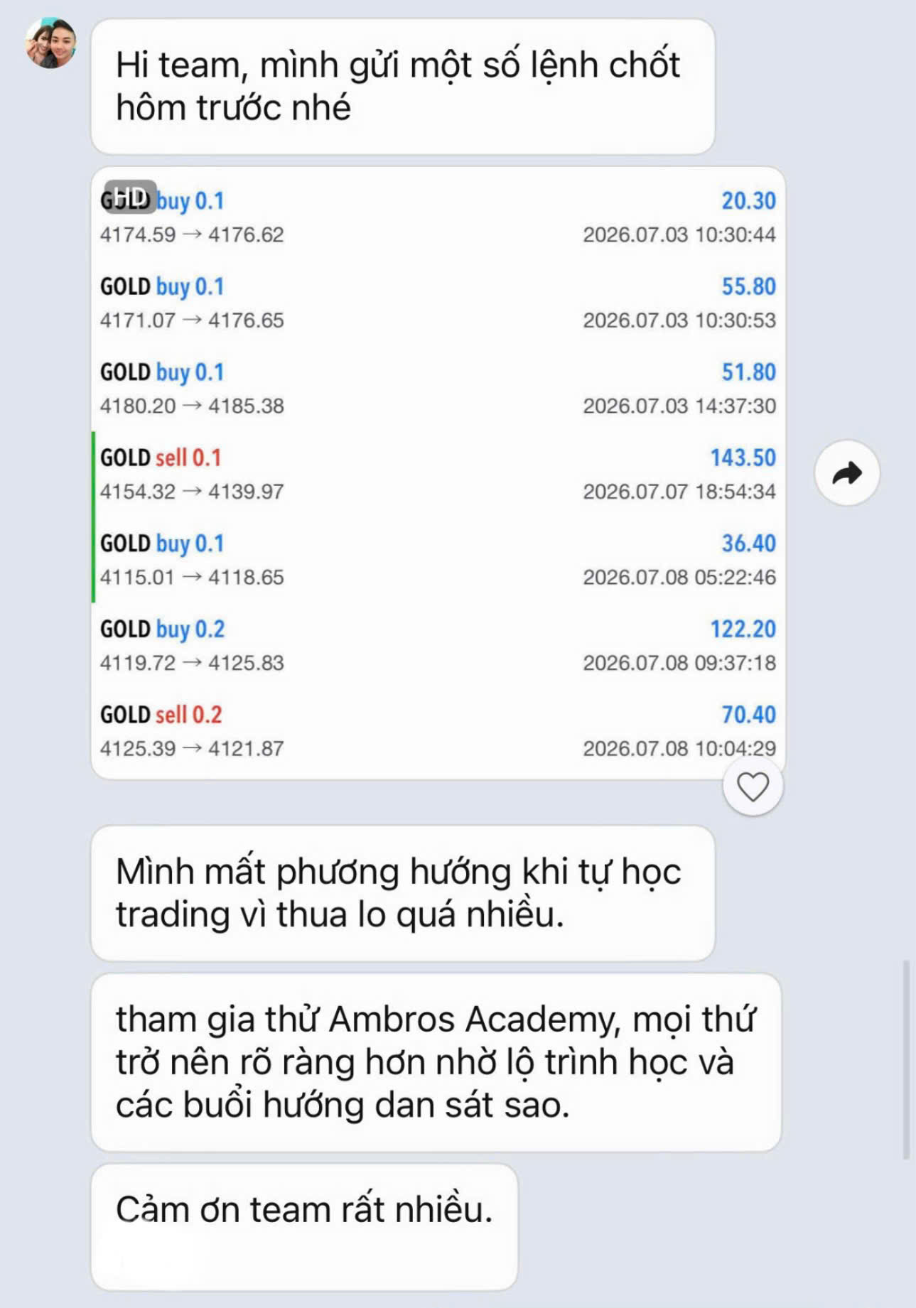 Anh Nhật tự học trade rồi mất phương hướng. Kết quả vượt mong đợi.